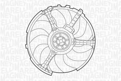 MAGNETI MARELLI 069422032010 -  Вентилятор, охлаждение двигателя